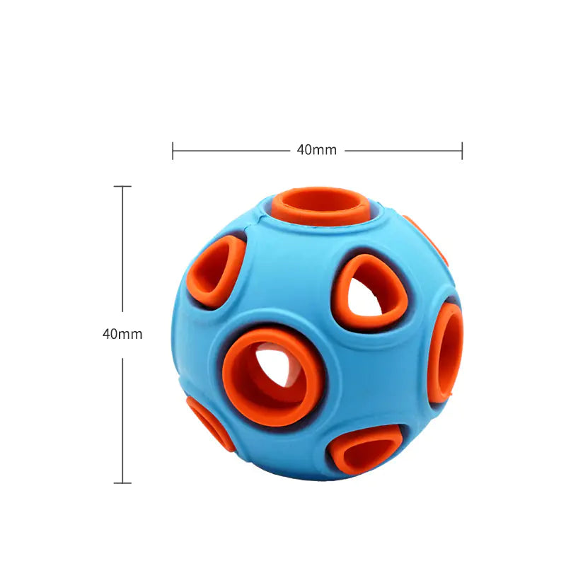 Pelota para perros que brilla en la oscuridad para masticar (Mediana/Grande)