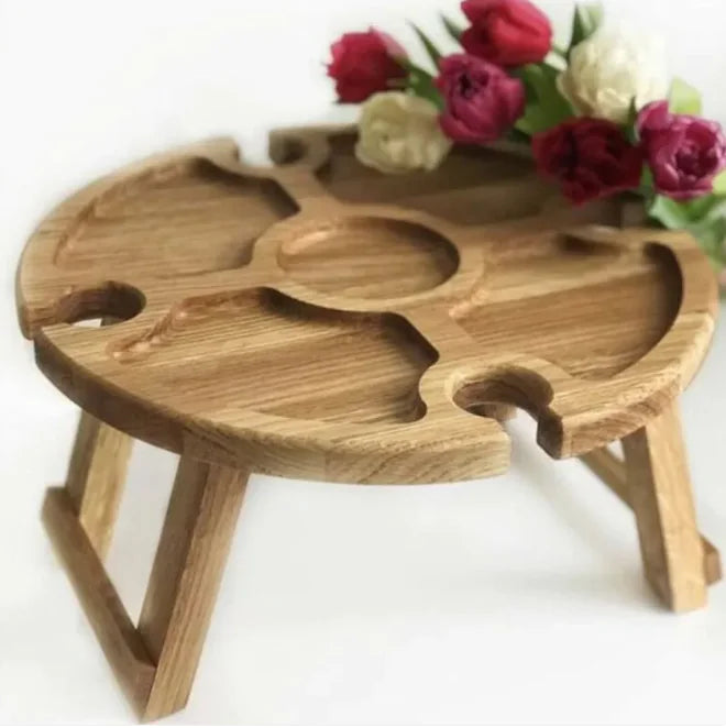 Mesa de Picnic de Madera Plegable