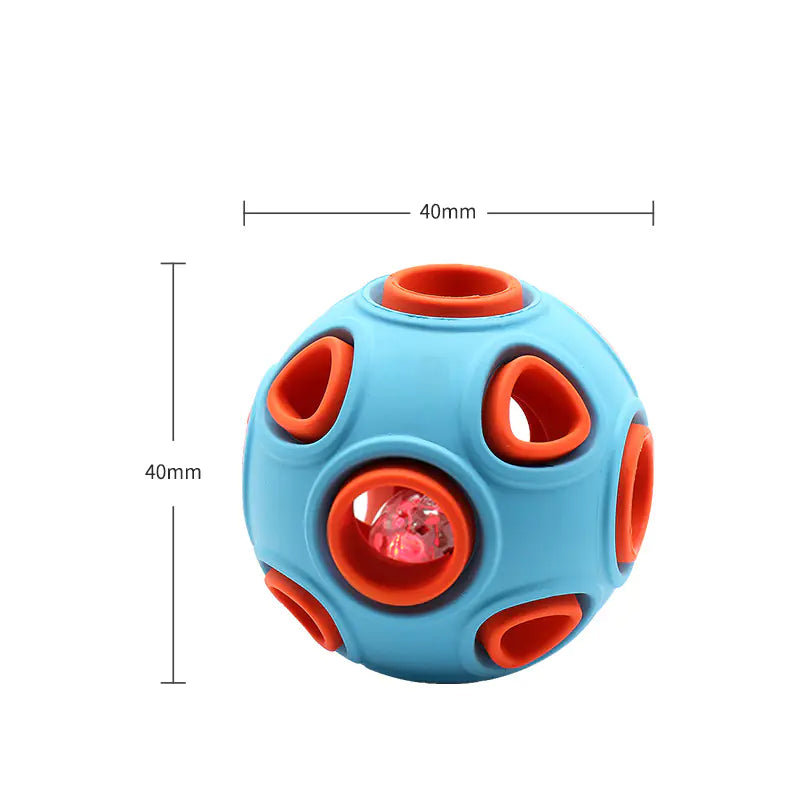 Pelota para perros que brilla en la oscuridad para masticar (Mediana/Grande)