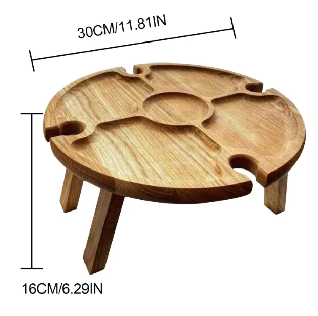 Mesa de Picnic de Madera Plegable